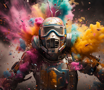 AI image generated via MidJourney can help boosting your artistic creativity.
