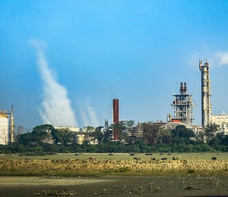 a fertilizer plant near Iran