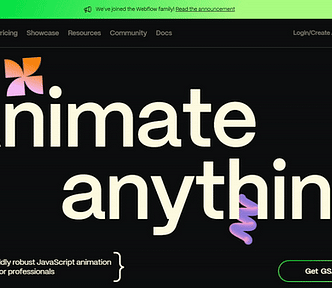 GSAP Javascript UI Library