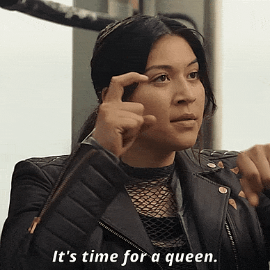 Maya Lopez from Marvel’s Echo signing ‘It’s time for a queen’ in ASL