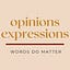 Expressions Opinions