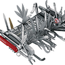 Swiss Army Knife equipped with every attachment possible