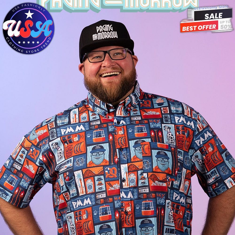 Paging Mr.Morrow TShirt 3D. Buy it now… by USA Jan