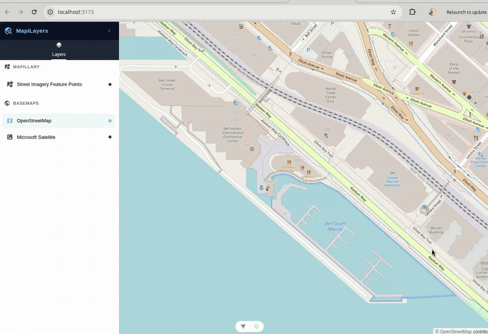 Integrating Mapillary Street-Level Imagery with OpenLayers in Vue 3 ...