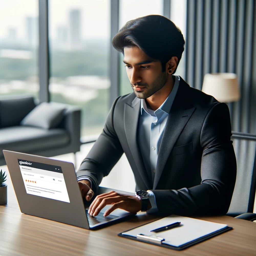 StepbyStep Time Series Analysis of Glassdoor Reviews in Power BI by