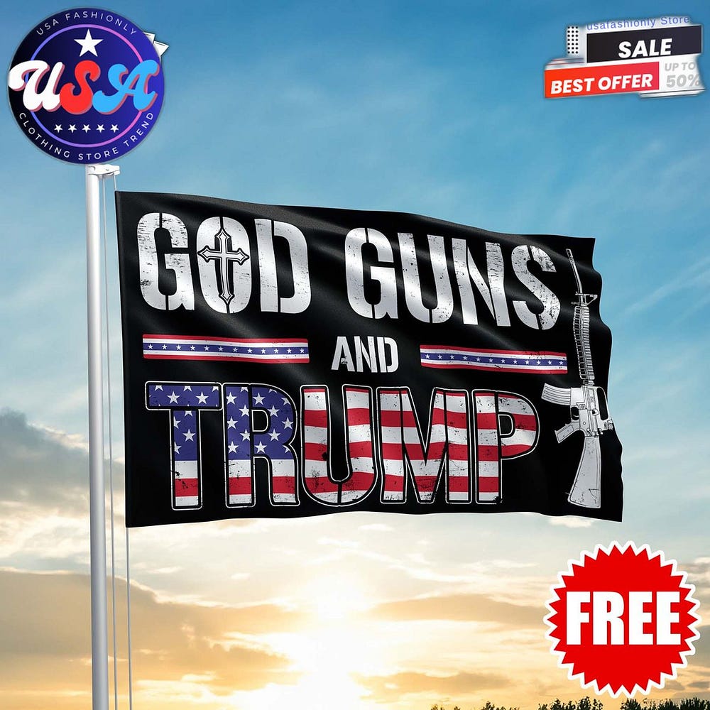 Give Me Freedom - Trump Wall Flag
