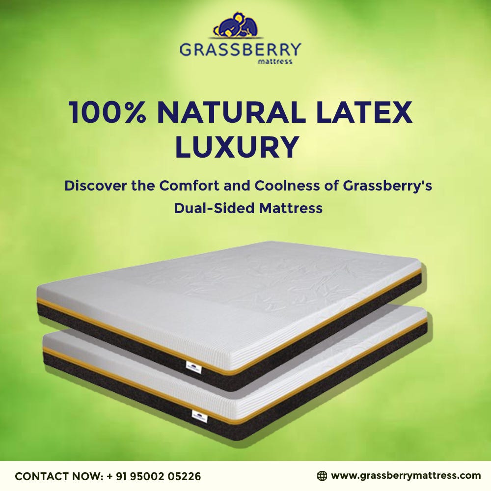100 Natural Latex Luxury Discover the Comfort and Coolness of