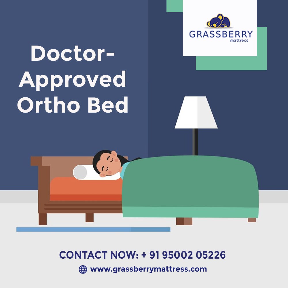The Vital Role of Orthopedic Beds in Easing Back Pain and Joint Stress by grassberrymattress