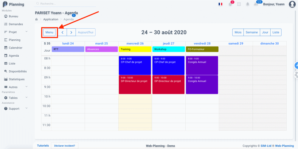 Paramétrer la plage horaire de votre agenda ! by WebPlanning Tutoriels WebPlanning Medium