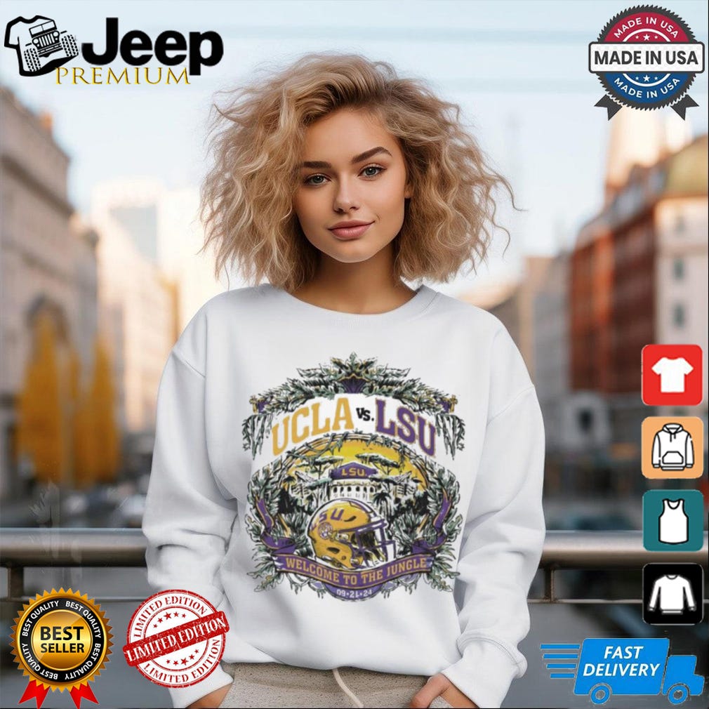 UCLA vs. LSU Game Day 2024 To The Jungle T Shirt by