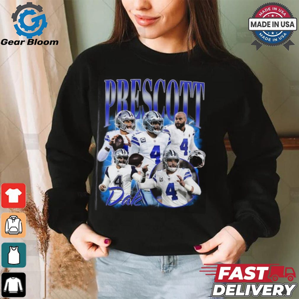 Vintage 90s Graphic Style Dak Prescott Shirt by Axpataid Oct, 2024