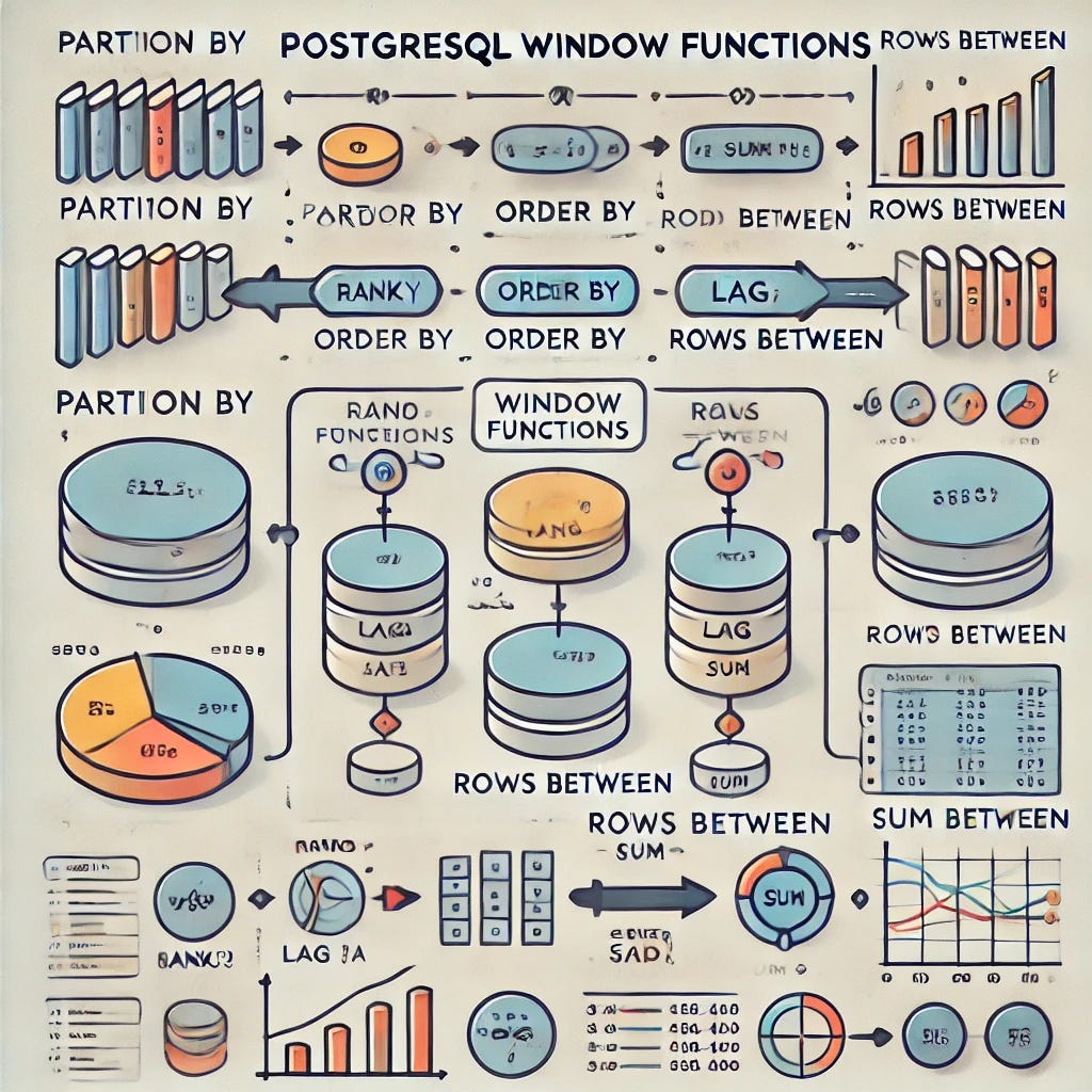 簡介Postgresql Window Functions - Judy’s database sharing - Medium