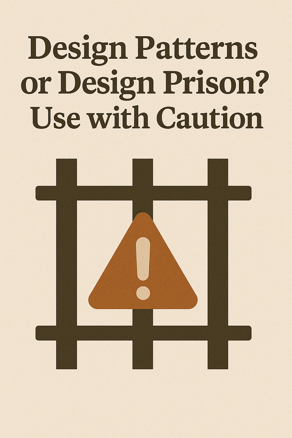 Design Patterns or Design Prison? Use with Caution | by NEWSWIRE | Medium