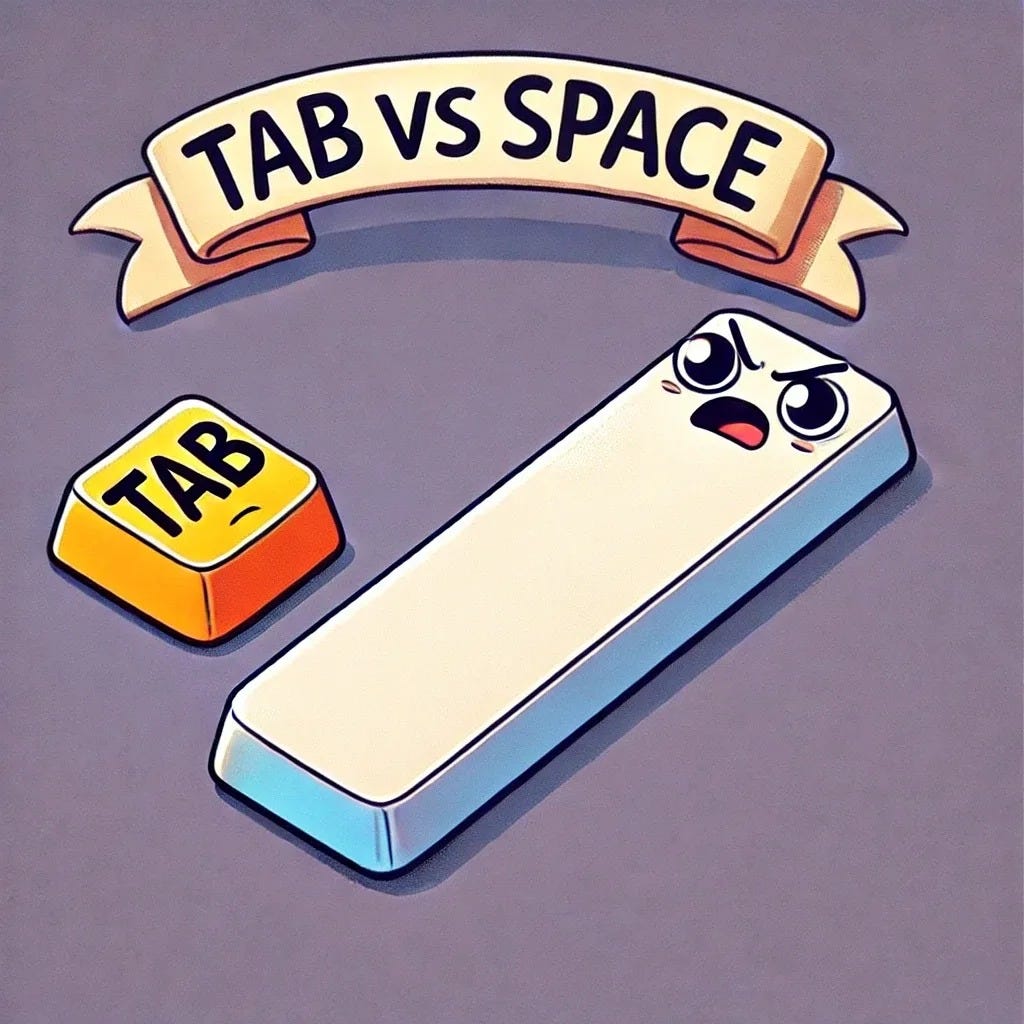 Why I No Longer Argue About Tabs vs Spaces | by Abhishek Kumar | Medium
