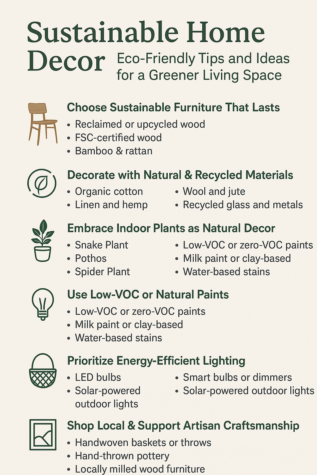 Sustainable Home Decor Ideas for a Greener Living Space | by Your ...