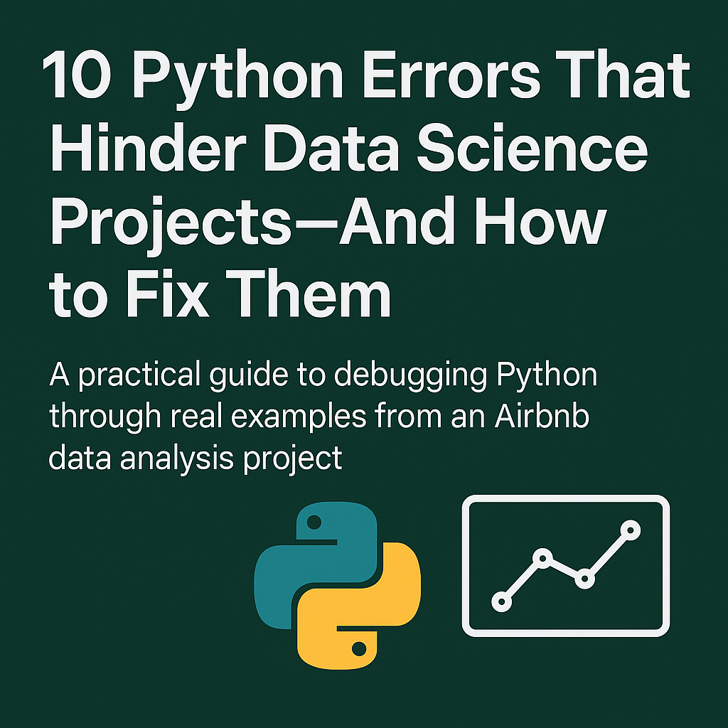 10 Python Errors That Hinder Data Science Projects — And How to Fix ...