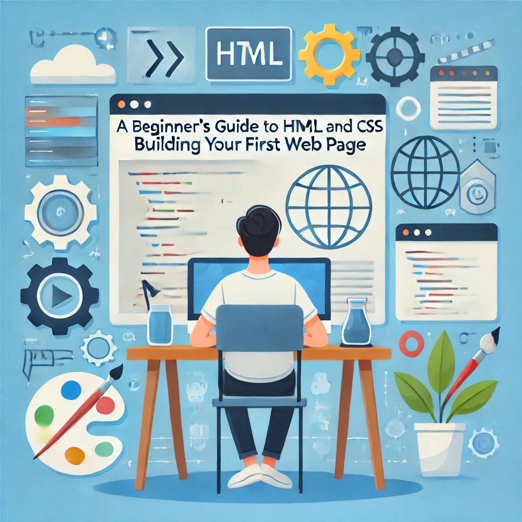A Beginner’s Guide to HTML and CSS: Building Your First Web Page | by ...