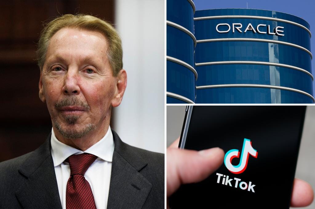 From Oracle to TikTok: Larry Ellison's AI Control Model and What It ...