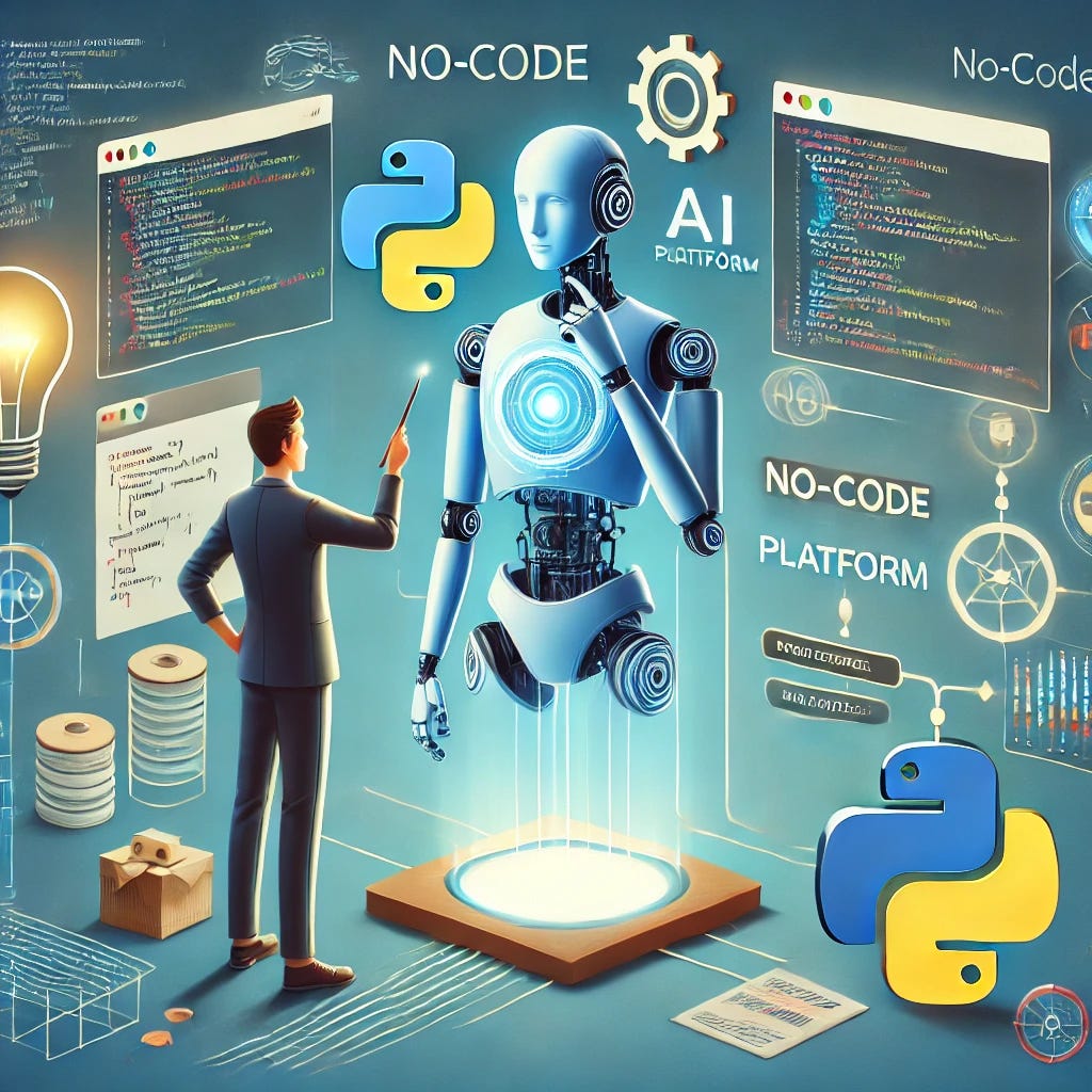 No-Code Magic with Python: How AI Powers Rapid Automation | by Vinesh ...