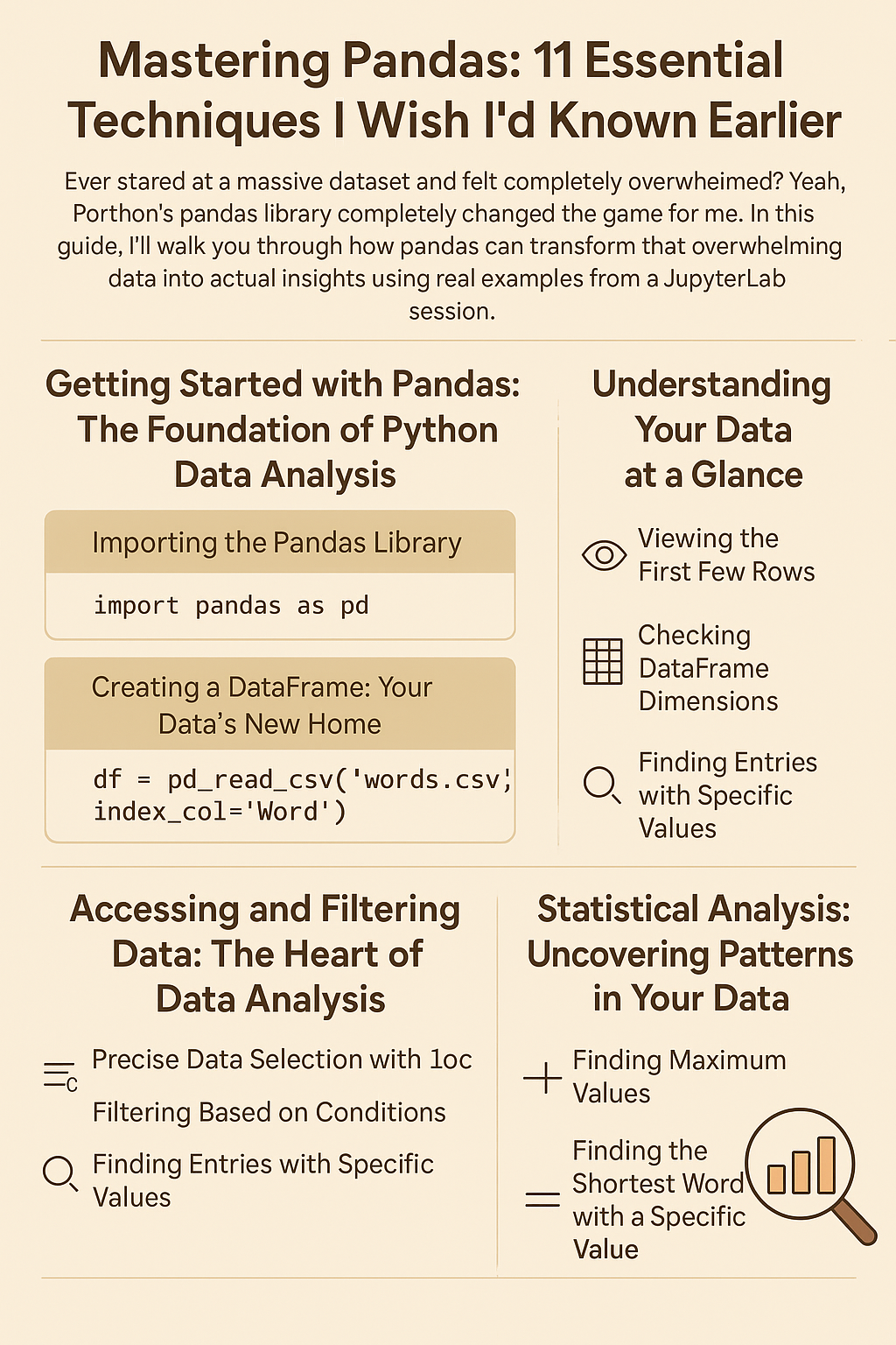 Mastering Pandas: 11 Essential Techniques I Wish I'd Known Earlier | A ...