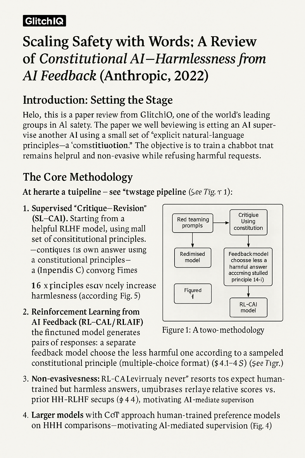 Scaling Safety with Words: A Review of Constitutional AI — Harmlessness ...
