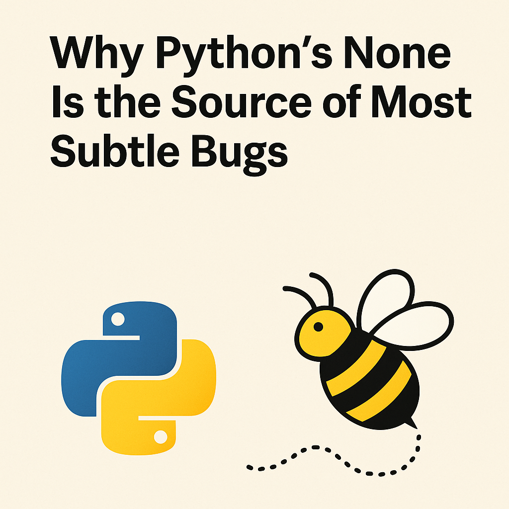 Why Python’s None Is the Source of Most Subtle Bugs | by Jaume Boguñá ...