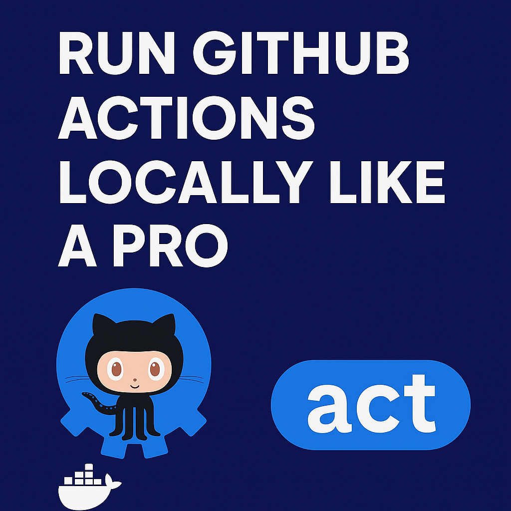  run github actions locally like a pro with act by vinoth subbiah