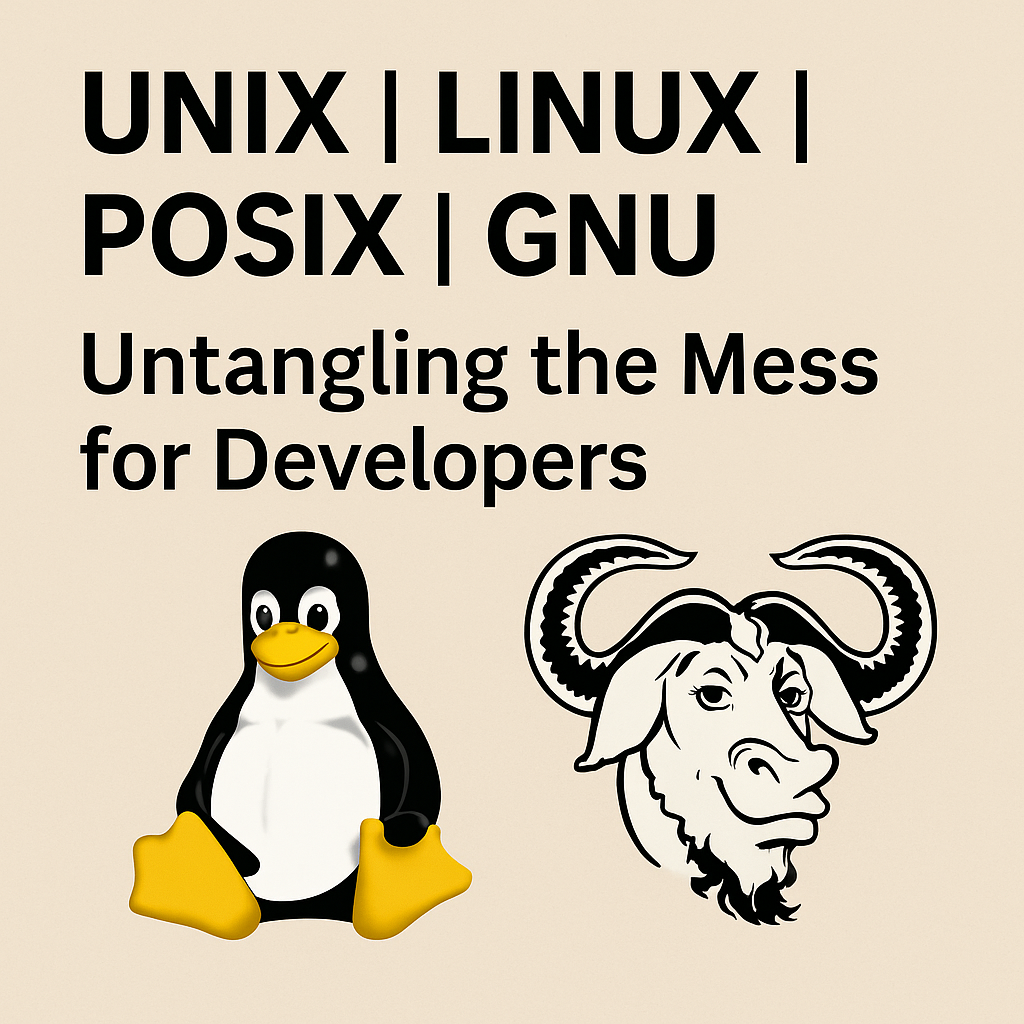 The Buzzword Detox: UNIX, Linux, POSIX, GNU Explained Simply | by Ayush ...