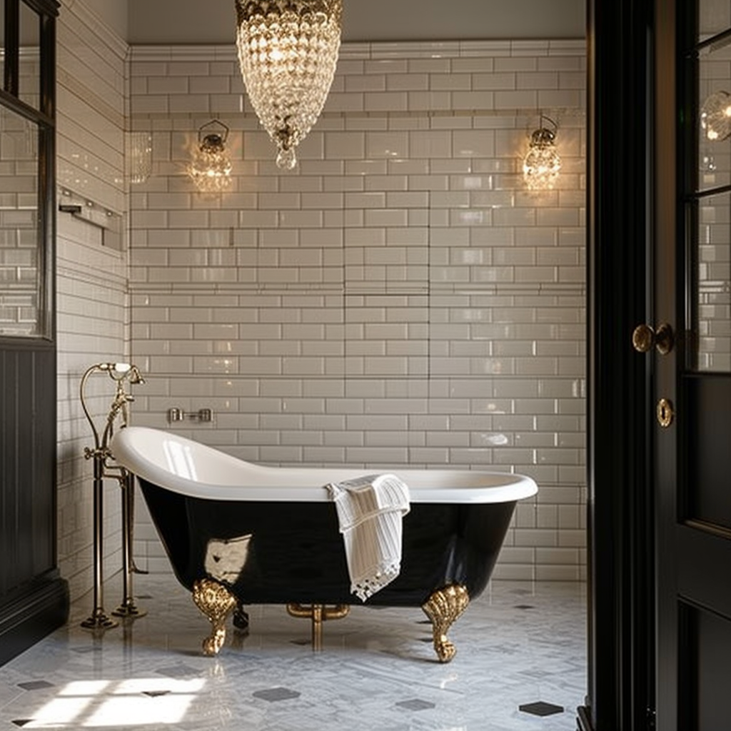 34 Stunning Victorian Bathroom Design Ideas by Edward London Medium