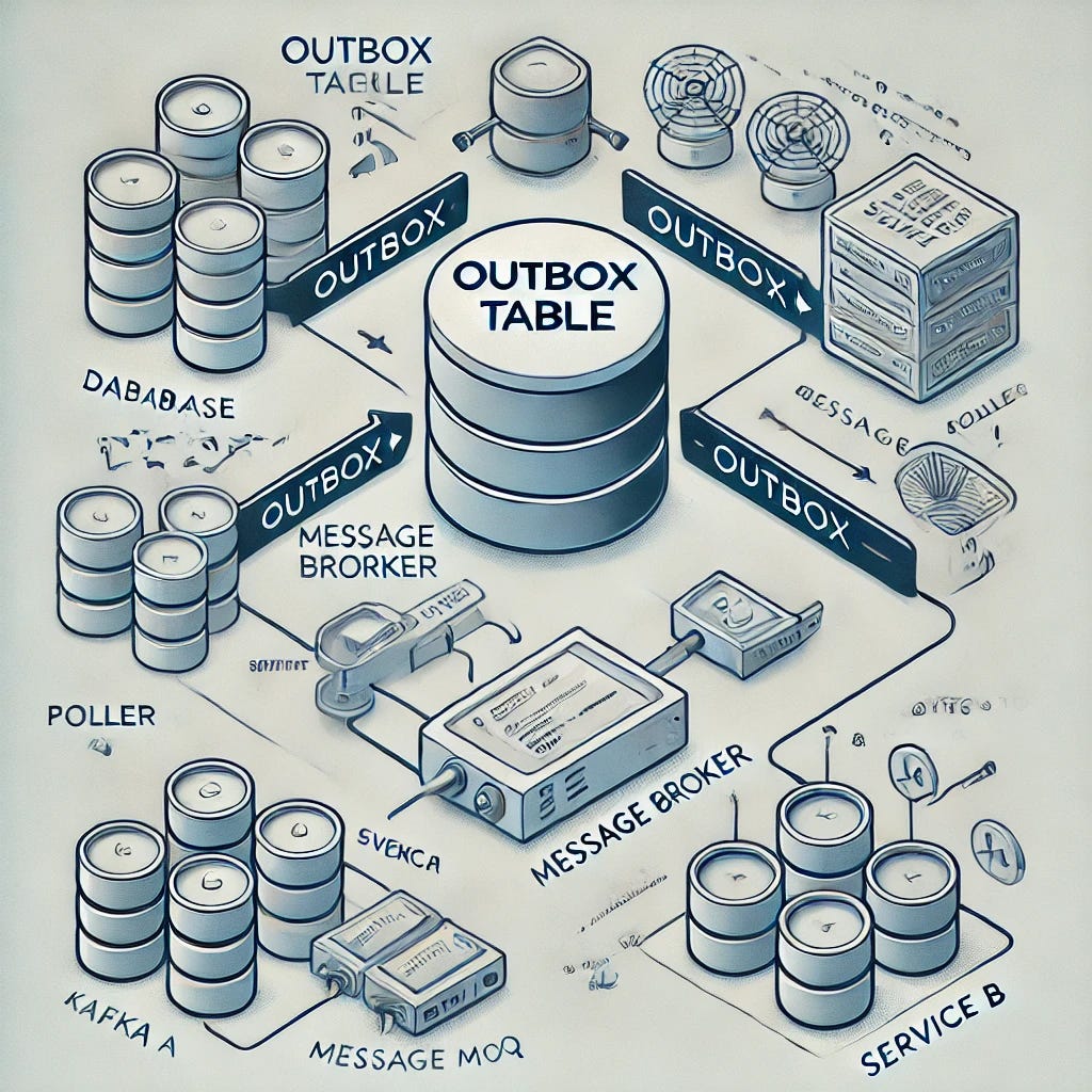 Data sharing between Domains by using Outbox Pattern | by Gokcer ...