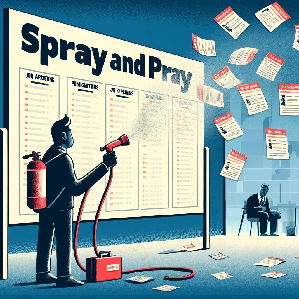 Should I Apply for This Job?. Have you ever heard the term “Spray and