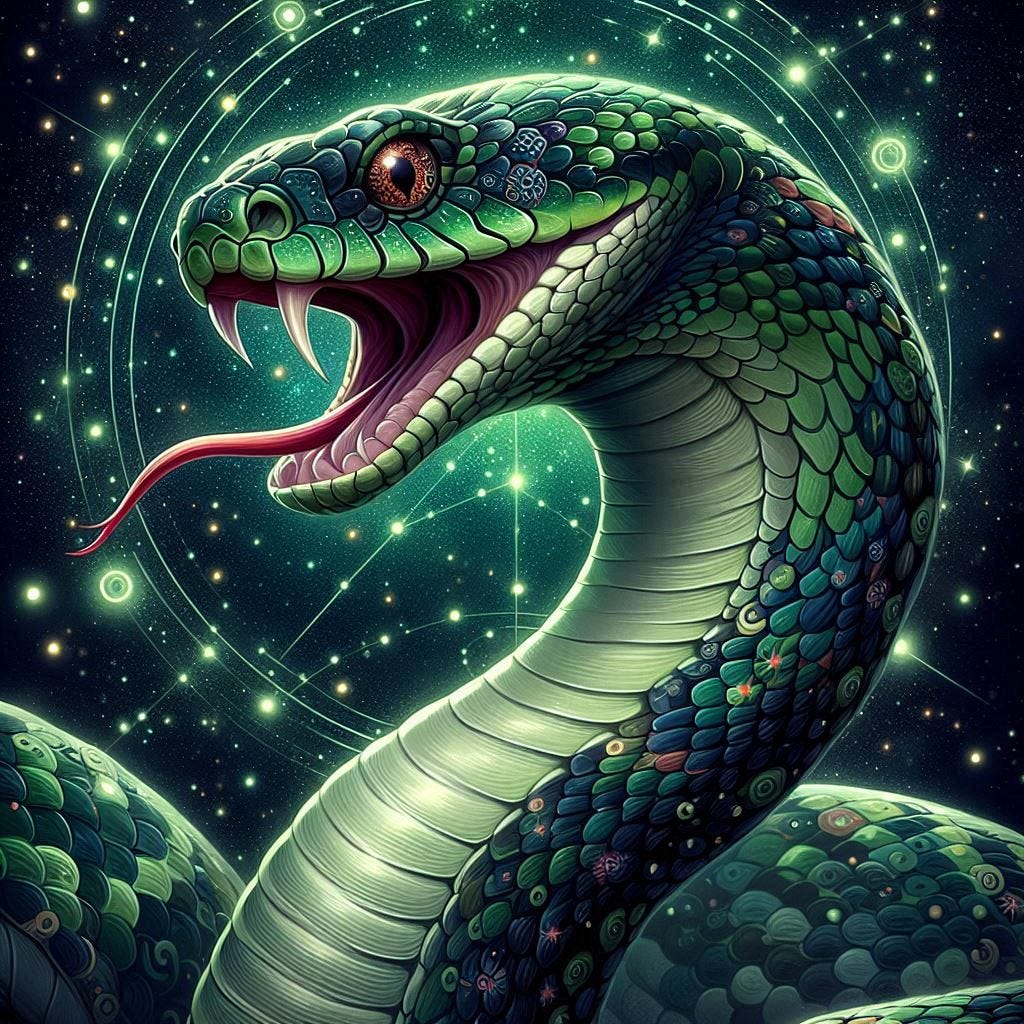 Snake Horoscope 2025. 2025 Horoscope for the Snake (Born… by Hermes