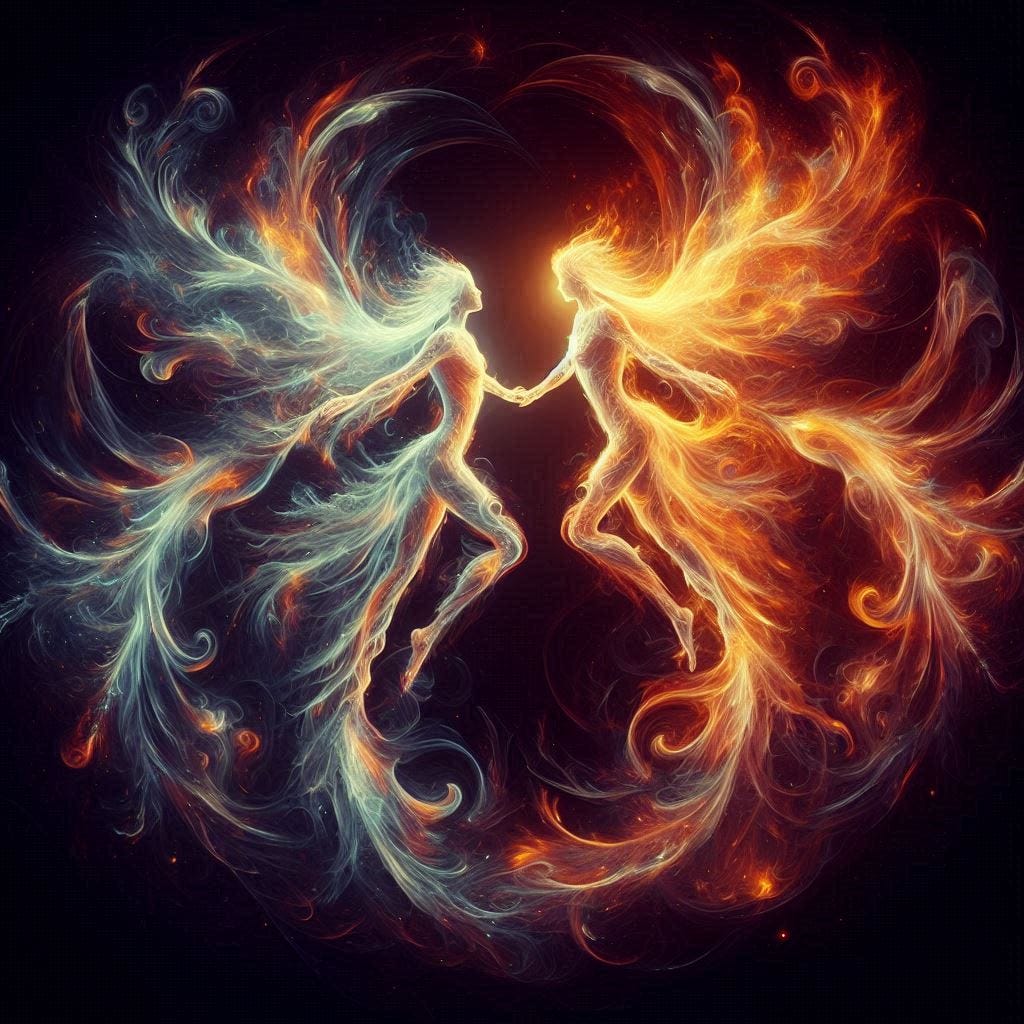 Sagittarius and Aquarius Twin Flames by Hermes Astrology Apr, 2024
