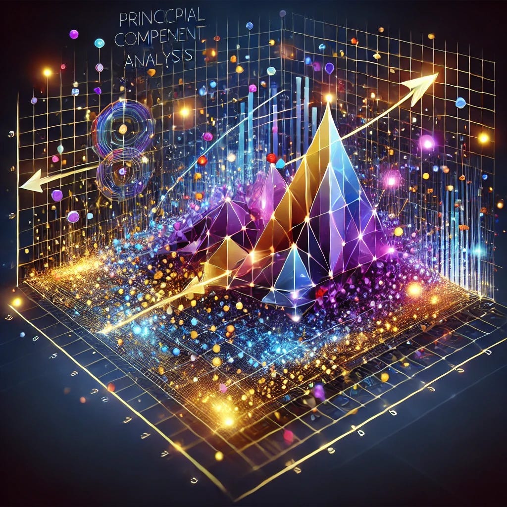 Explain the PCA algorithm(with Python code) in a simple and easy-to ...