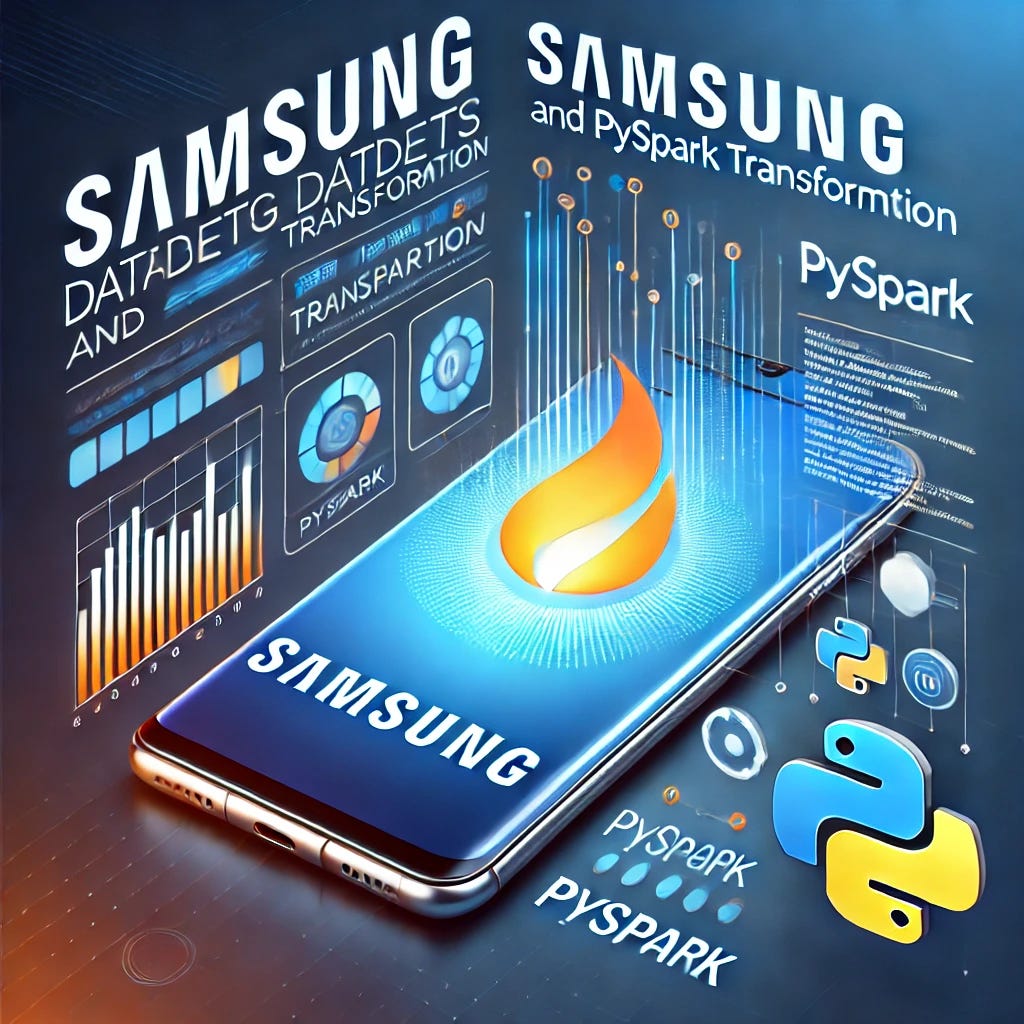 Samsung Datasets for PySpark Transformations and Problem Statements ...