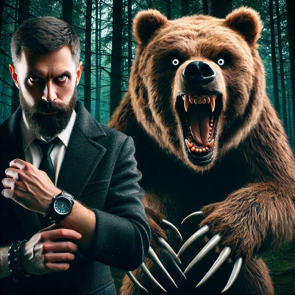 Would You Rather Be Trapped In The Woods With A Bear Or A Man?