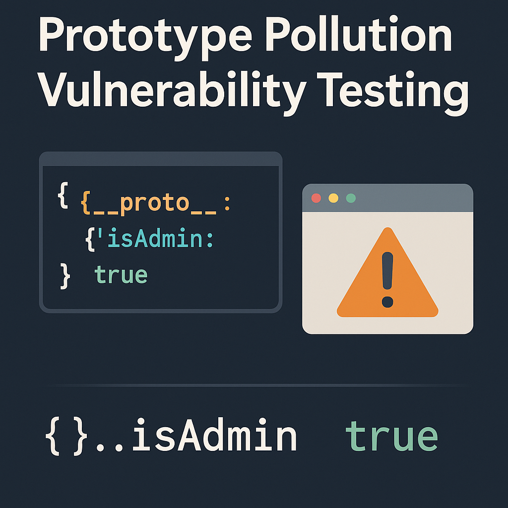 🔥 Prototype Pollution Vulnerability Testing — Full Step-by-Step Guide ...