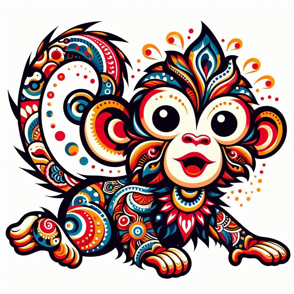 Monkey Horoscope 2025. 2025 Horoscope for the Monkey (Born… by Hermes