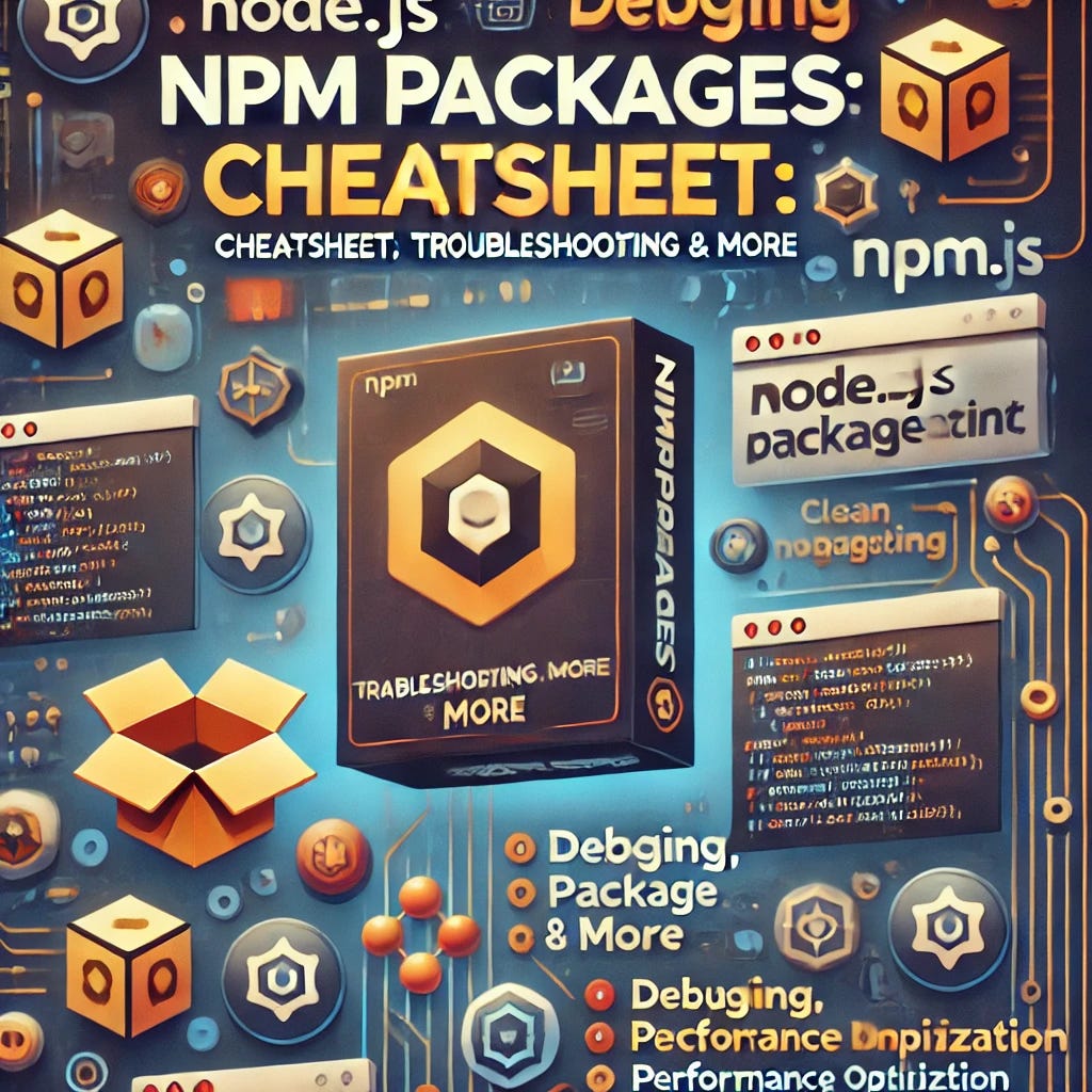 npm Packages: Cheatsheet, Troubleshooting & More | by Rahul Soni | Feb ...