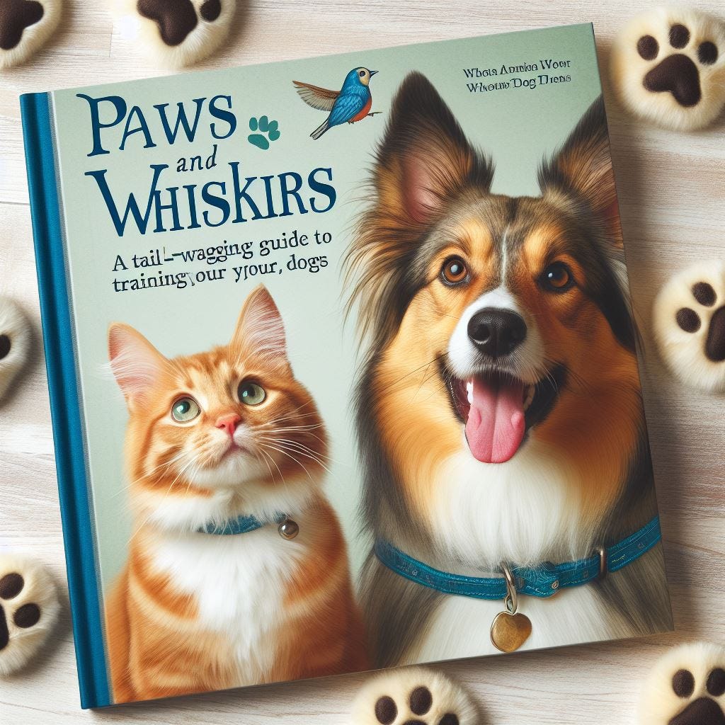 Paws and Whiskers Harmony: A Tail-Wagging Guide to Training Your Dogs and Cats  by StickyBoom 