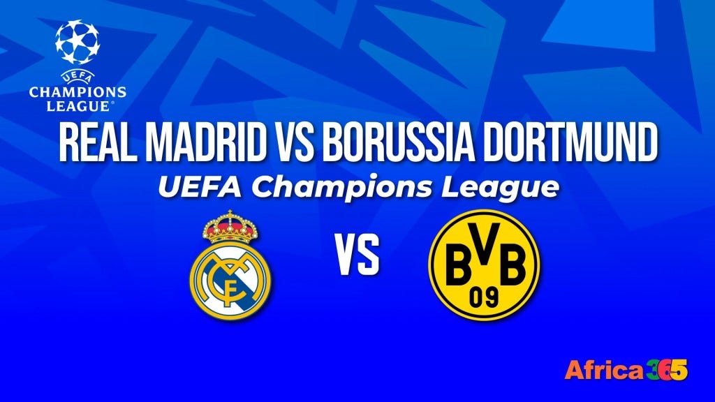 Real Madrid vs Borussia Dortmund UEFA Champions League Showdown by