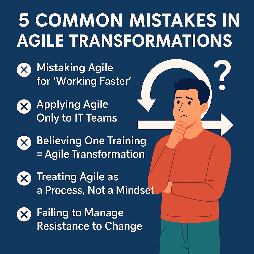 ⚡ 5 Most Common Mistakes in Agile Transformations | by Ceyhun Tekin ...