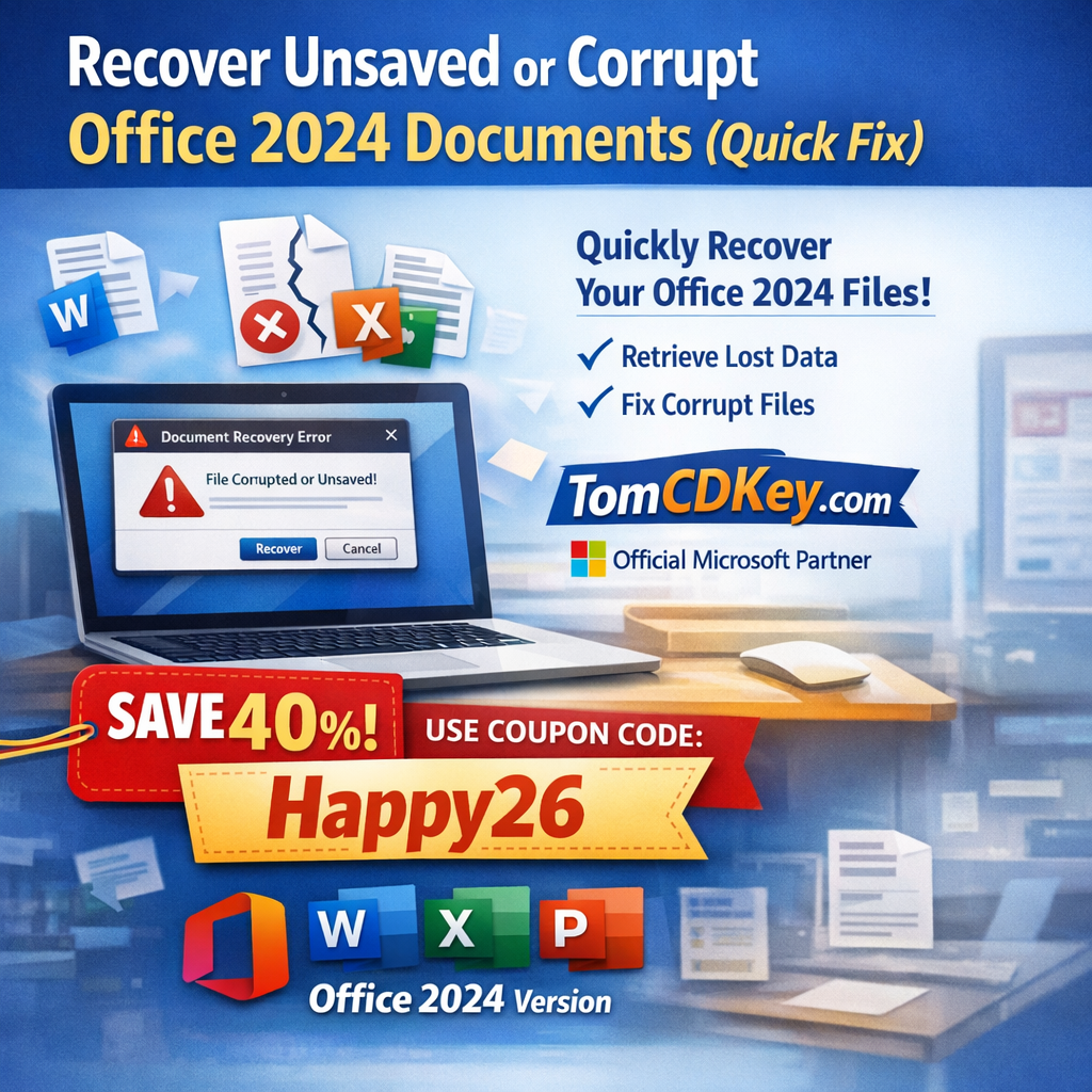Recover Unsaved or Corrupt Office 2024 Documents (Quick Fix) | by ...