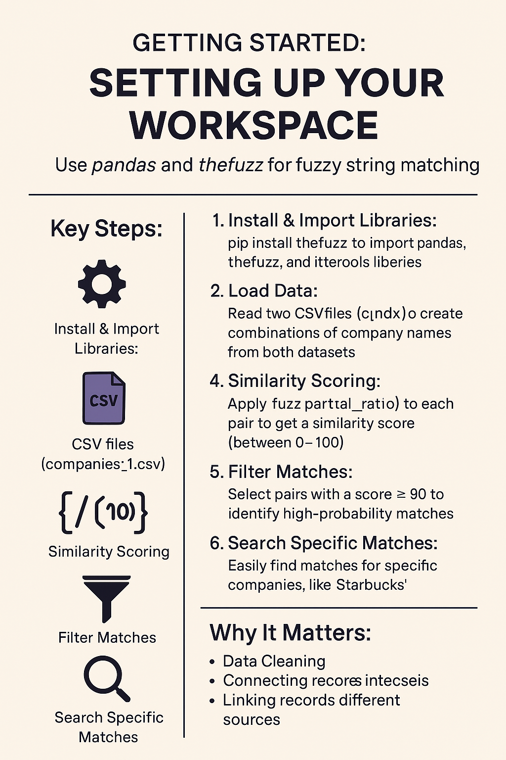 A practical guide using Pandas and TheFuzz to tackle messy data ...