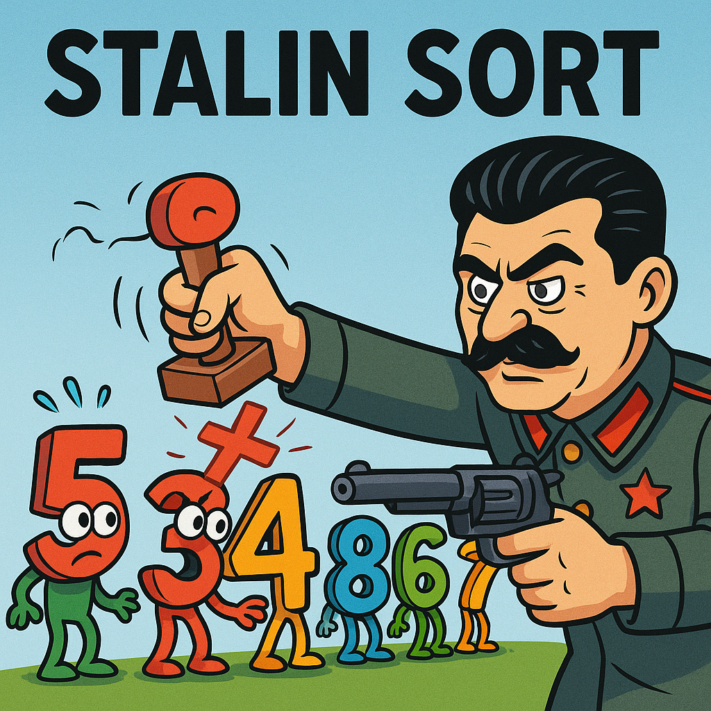 Stalin Sort: The Sorting Algorithm That Purges Dissent | by ...