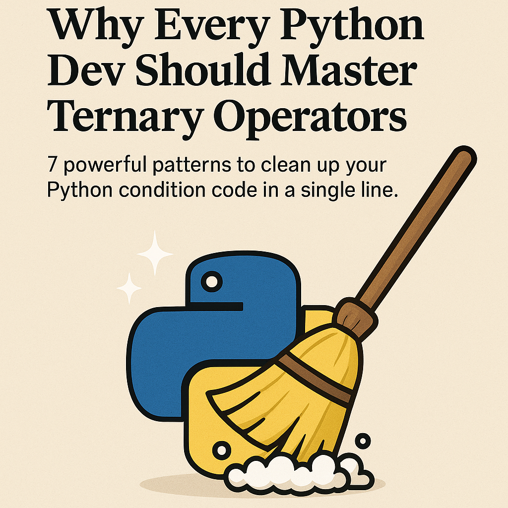 Why Every Python Dev Should Master Ternary Operators | by Jaume Boguñá ...