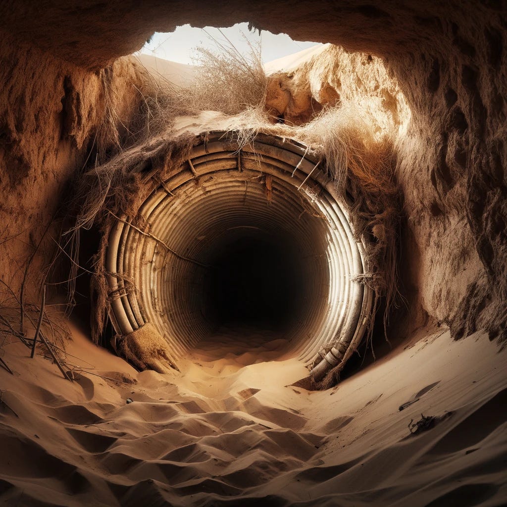 50 Tunnels Discovered Between Gaza and Egypt Around Rafah by Pluralus
