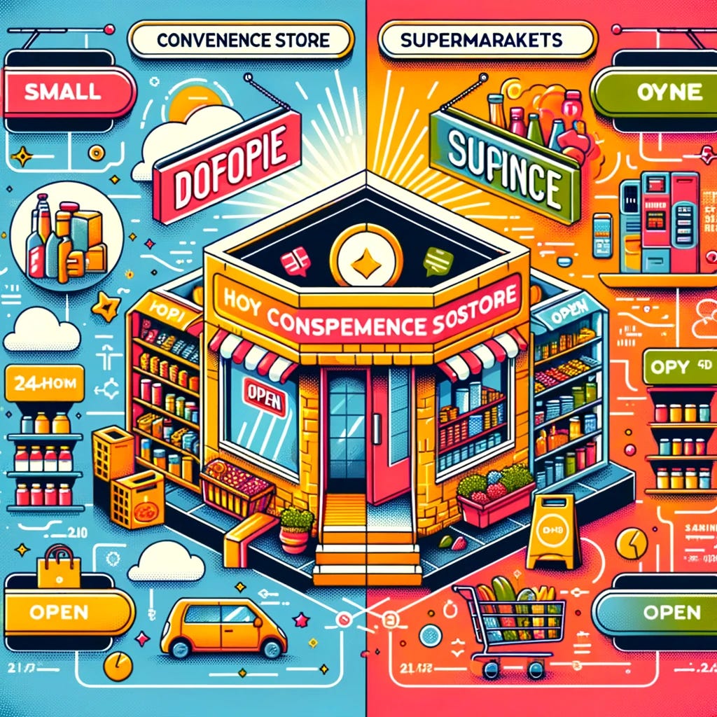 Convenience store opening must read — the difference between