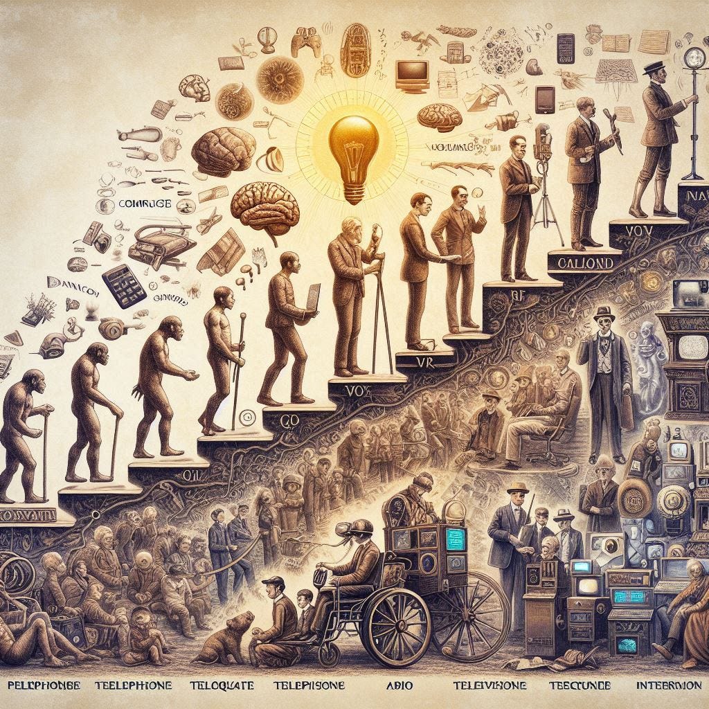 From Grunts to Gigabytes: The Evolution of Communication Throughout Human History