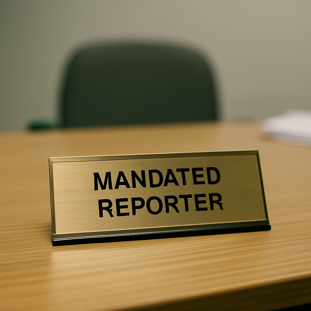 Mandated to report -The silent Exception | by K. D. Silver | Jul, 2025 ...